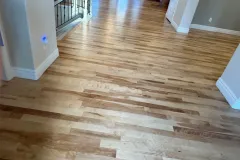 Birch Hardwood Installation with Warm Neutral Stain in Lehi