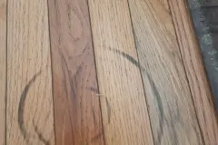 Burn Mark to Board Replacement on a Salt Lake City Red Oak Floor