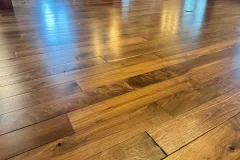 Character Grade Walnut Floor Refinishing in Sandy UT 5