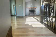 Hardwood Floor Refinish with Satin Clear Coat Finish 1