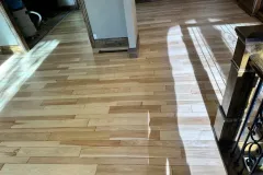 Hardwood Floor Refinish with Satin Clear Coat Finish 2
