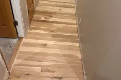 Hickory Hardwood Floors Refinished with Spice Brown Stain in Riverton