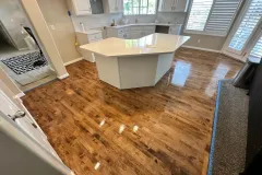 Maple Hardwood Floors Refinished to a Stunning Polished Finish