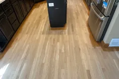 Mixed White Oak and Red Oak Floor Refinishing in Tooele