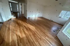 Red Oak Hardwood Floors with Nutmeg Stain in Salt Lake City