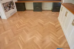 White Oak Herringbone Hardwood Floors Spanning an Entire Home 2
