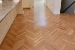 White Oak Herringbone Hardwood Floors Spanning an Entire Home 3